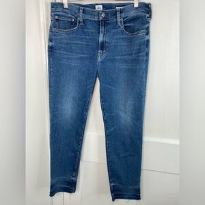 Edwin Nordstrom Bree Slim Straight Crop Fit Jeans with Stretch.